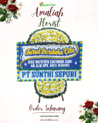 Papan Bunga Duka di Curug Mekar