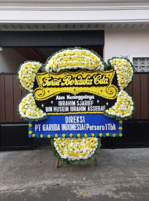 Papan Bunga Duka di Curug Mekar